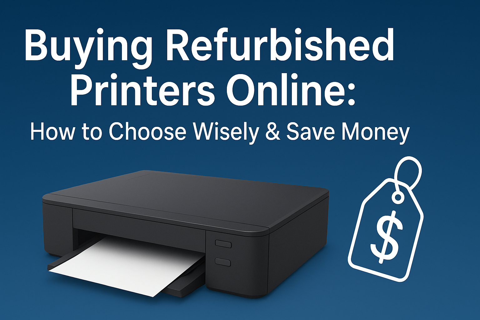 Buying refurbished printers